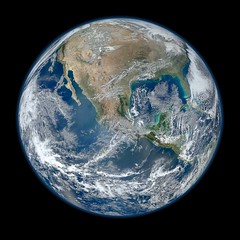 Blue Marble 2012: Image of Earth from Space: aka Spaceship Earth
